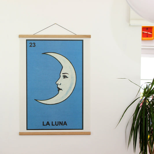 Oak Poster Hanger 20 inches Medium