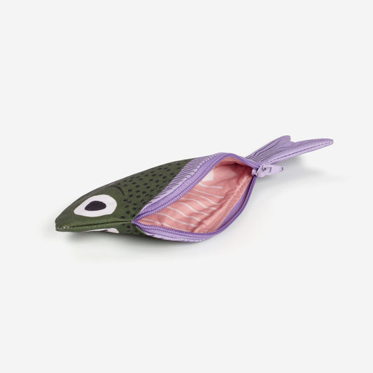 Green Sweeper Fish Purse
