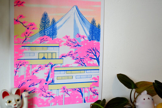 Fuji A4 Risograph Print