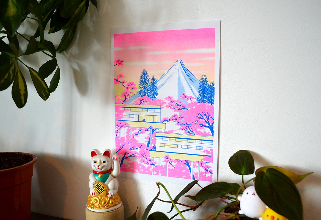 Fuji A4 Risograph Print