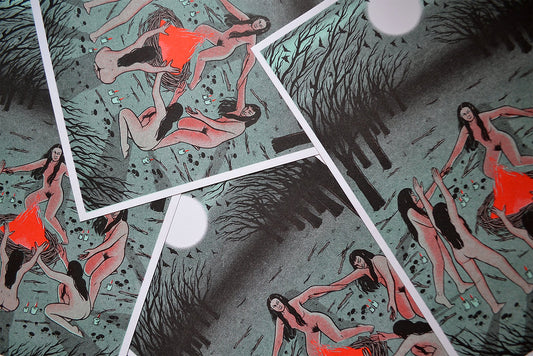 Occult A4 Risograph Print