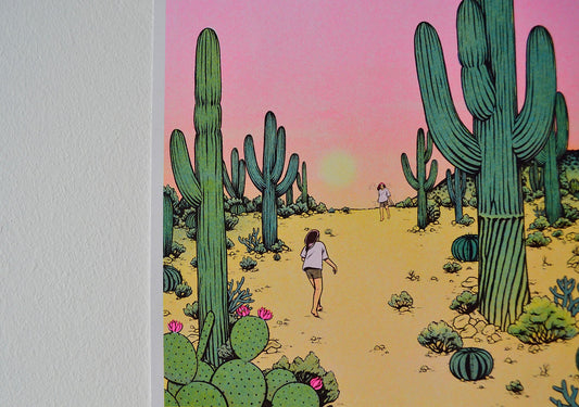 Mirage Risograph Print