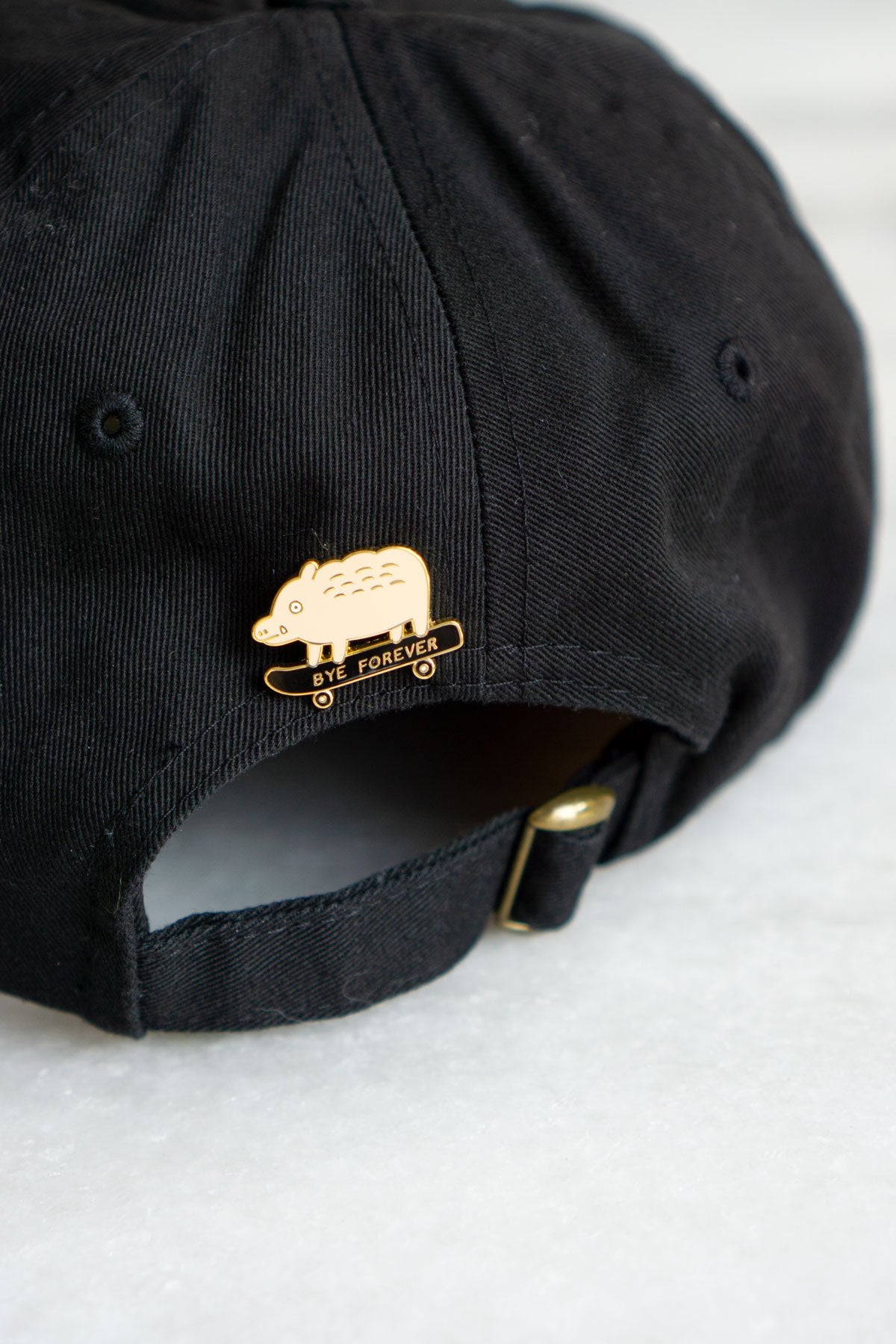 Bye Forever (Boar) Pin