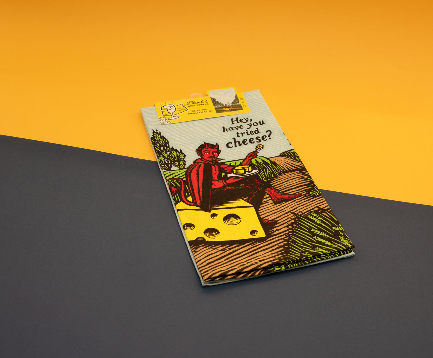 Have You Tried Cheese? Dish Towel