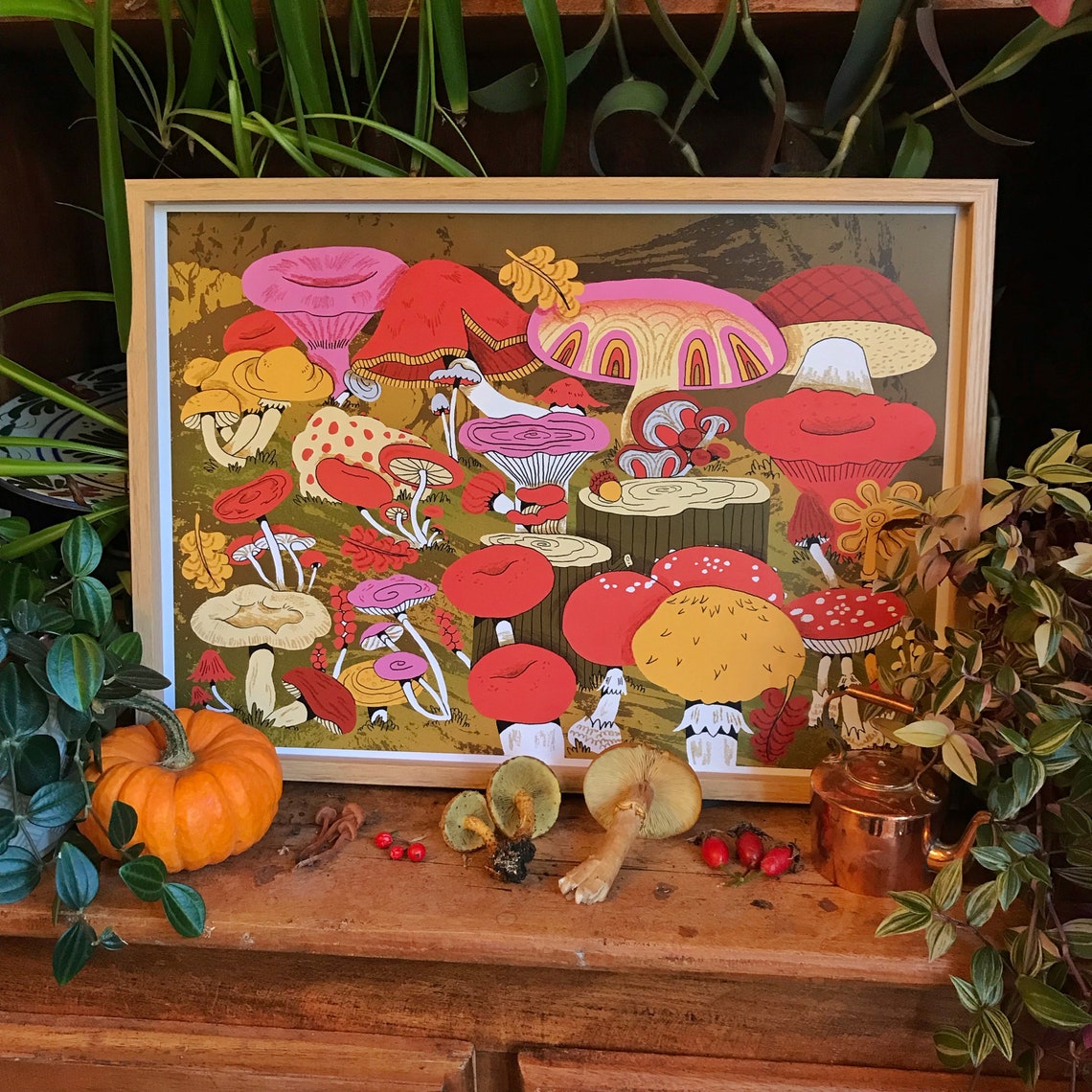 Ode to Autumn A3 Print