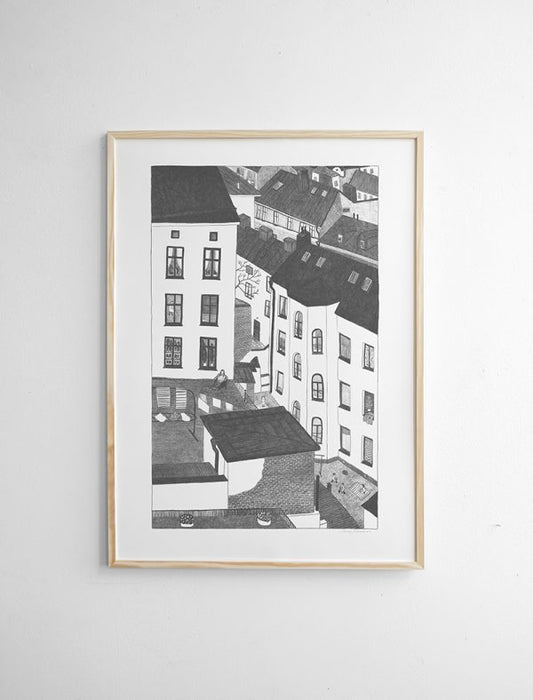 GÅRDSUTSIKTEN Poster