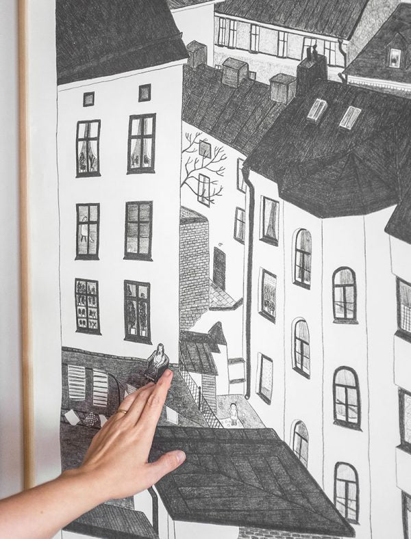 GÅRDSUTSIKTEN Poster