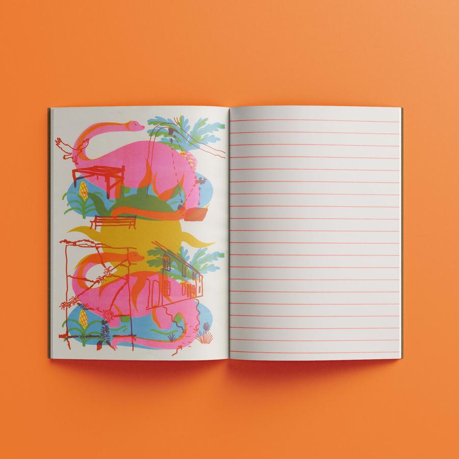 Shuffle Notebook: Large - Lined