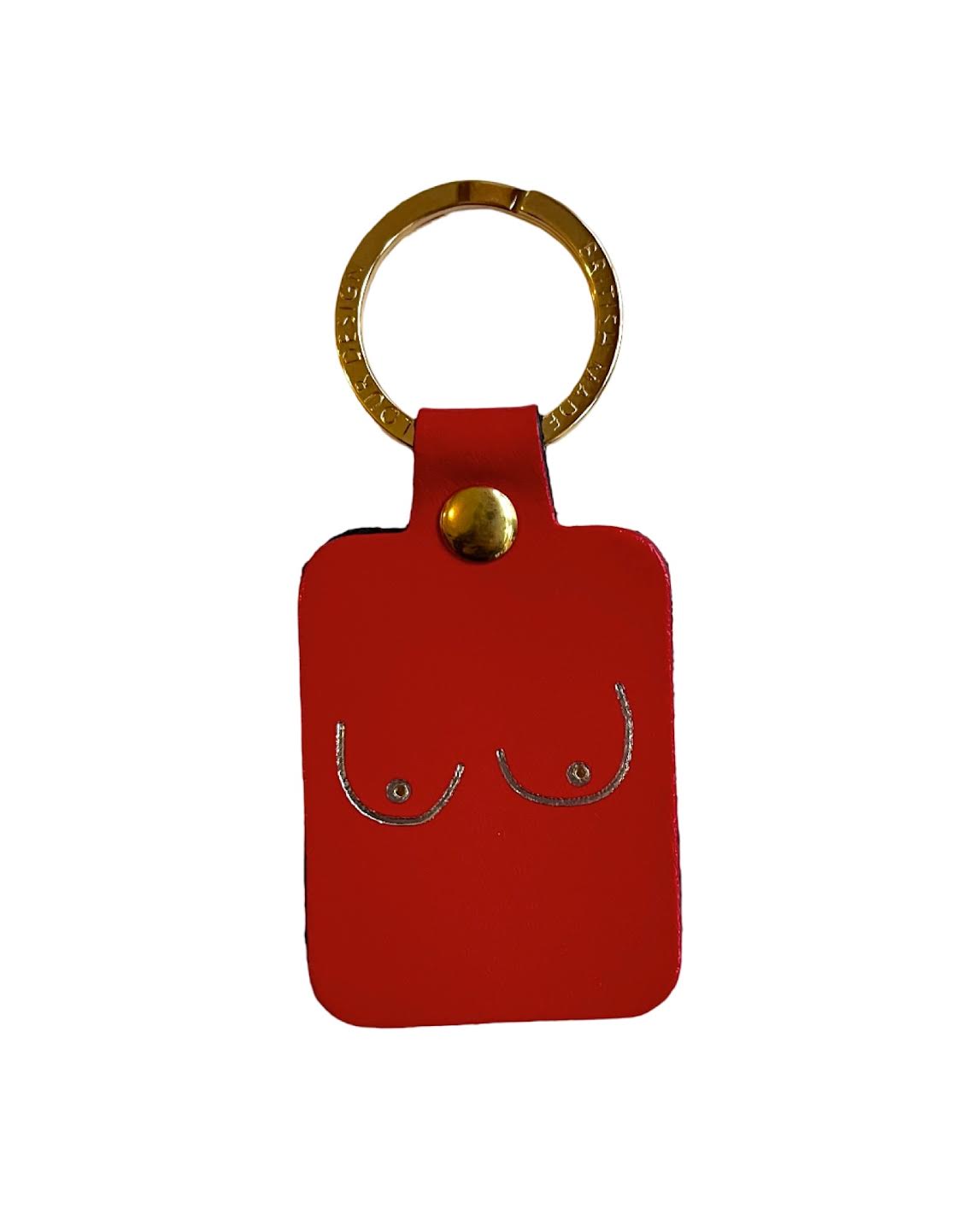 Boobs Key Fob