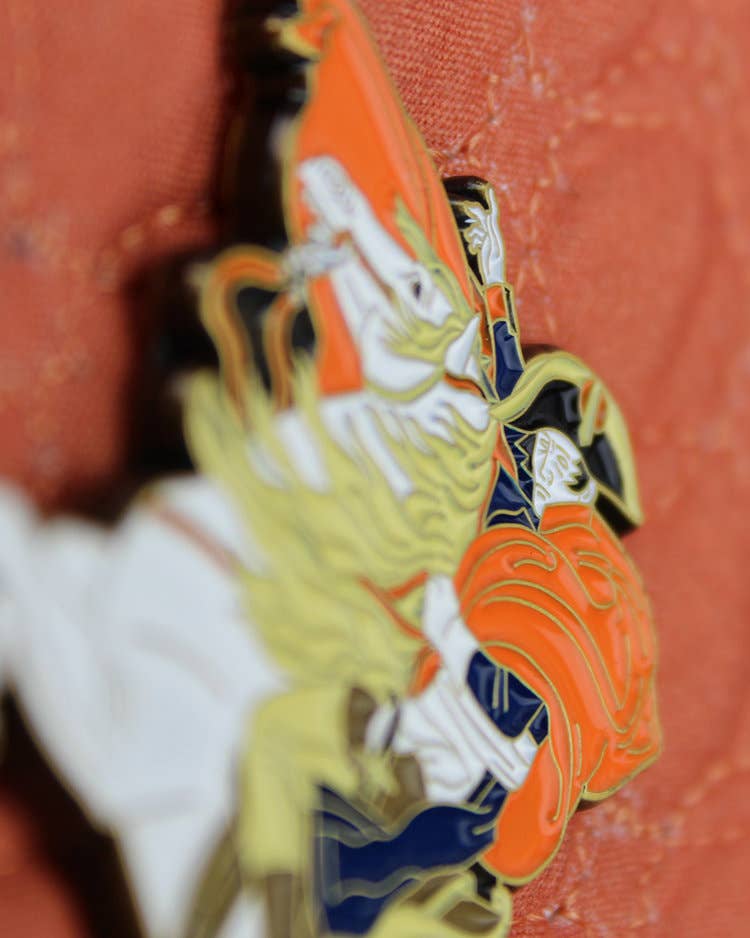 Napoleon Crossing the Alps • Enamel Pin
