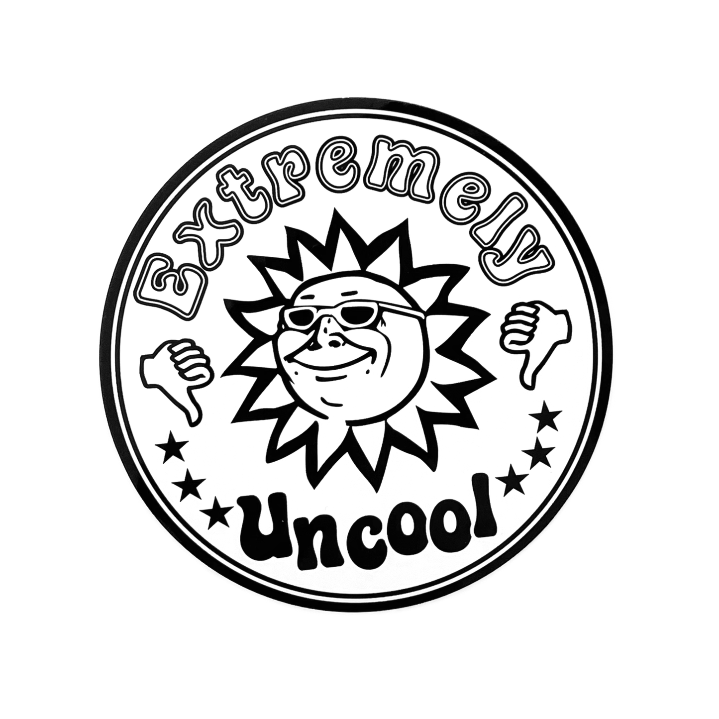 Extremely Uncool Enamel Pin