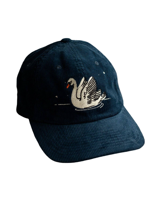 Night Swans Corduroy Dad Hat