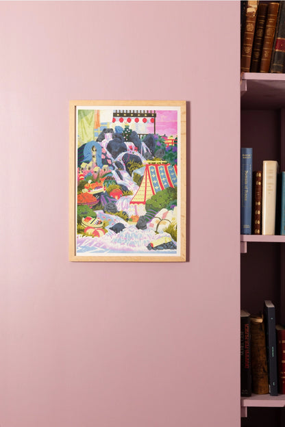 Spirited Away - Camille Gobourg A3 Print