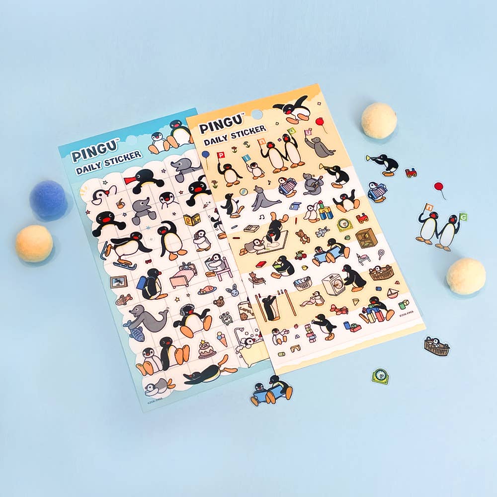 Pingu Sticker Sheets