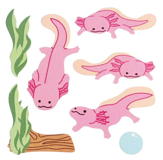 Axolotl Sticker Sheet