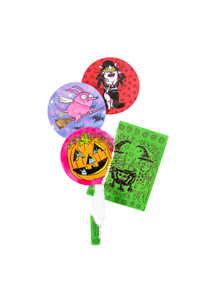 Gentle Thrills Mystery Halloween Sticker Pack