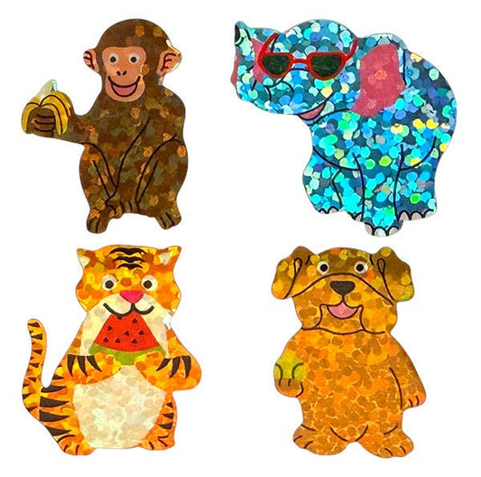 Animals Having Fun Sticker Sheet