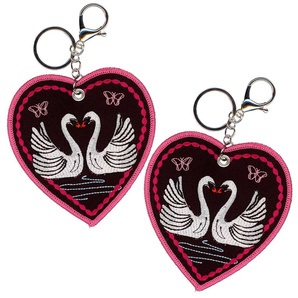 Swans Bag Charm!