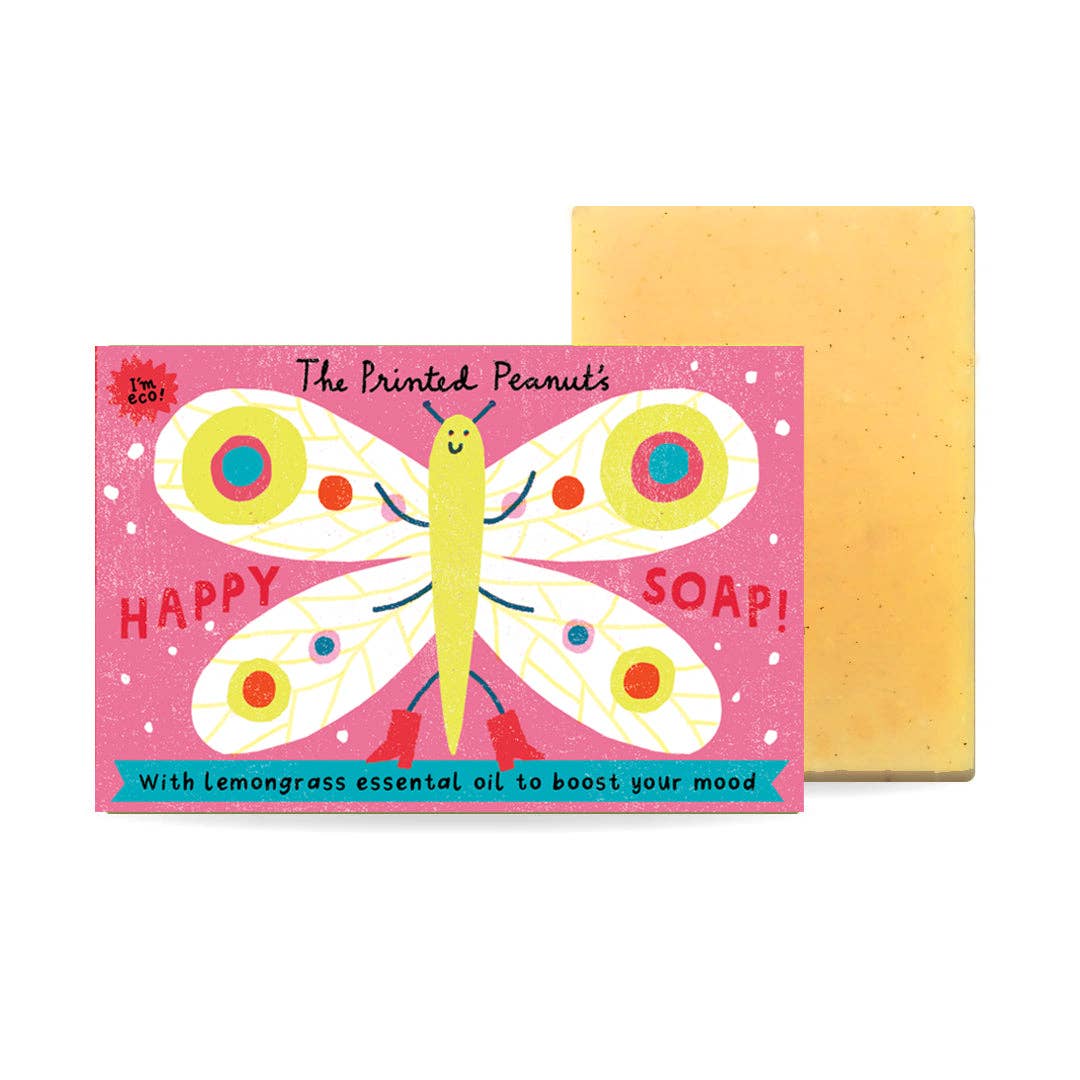 Happy Lemongrass Handmade Soap Bar