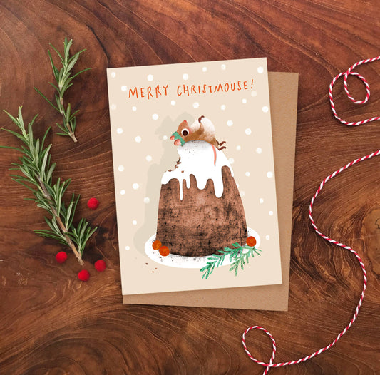 Christmas Mice - Box of 8 Assorted Cards