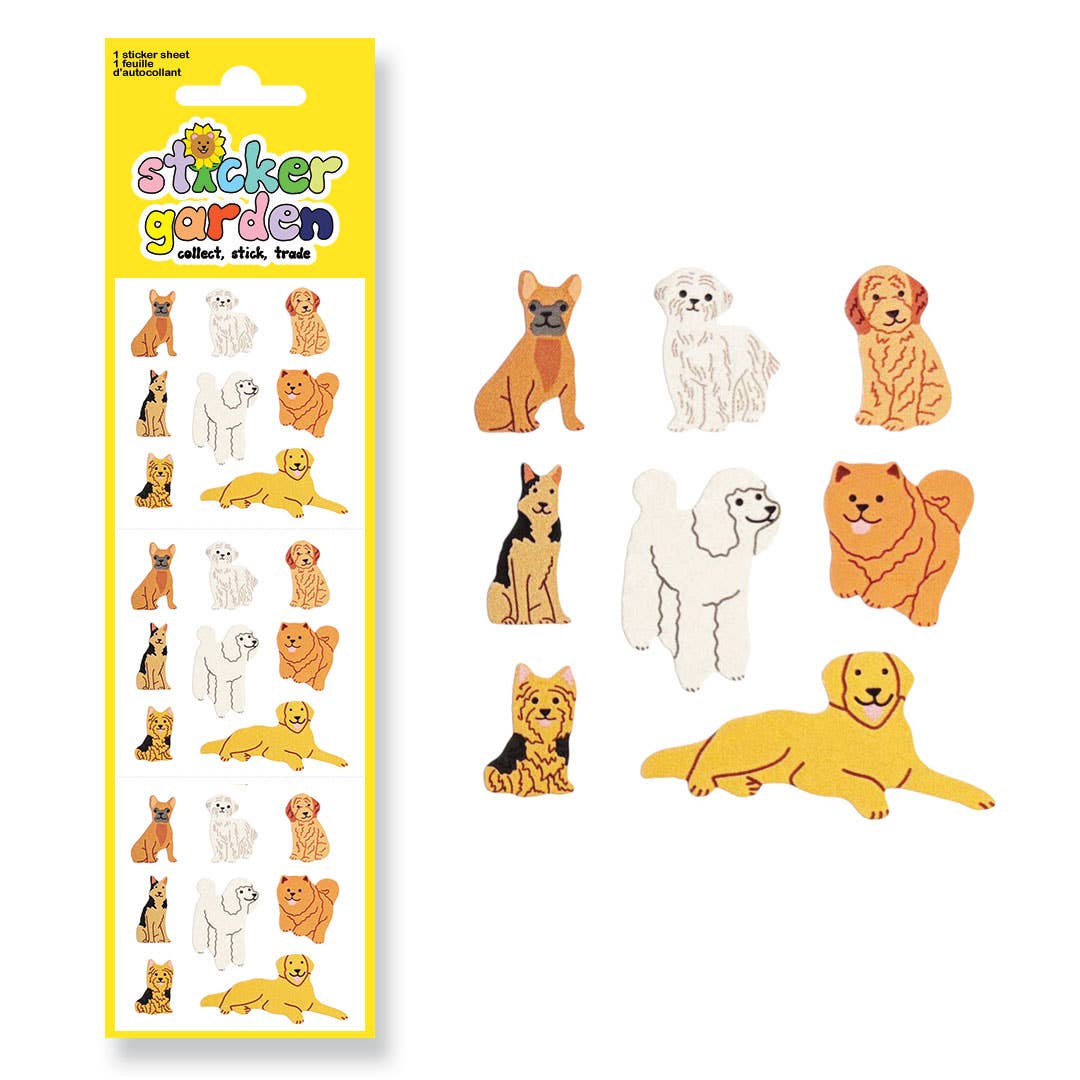 Dogs Sticker Sheet