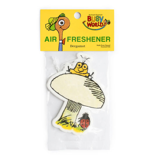 3P4 x Richard Scarry® - Goldbug Mushroom Air Freshener