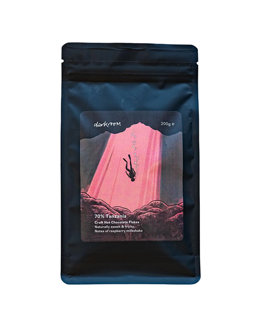 Darkroom 70% Tanzania Hot Chocolate Flakes