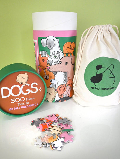 "DOGS" 500 Piece Puzzle