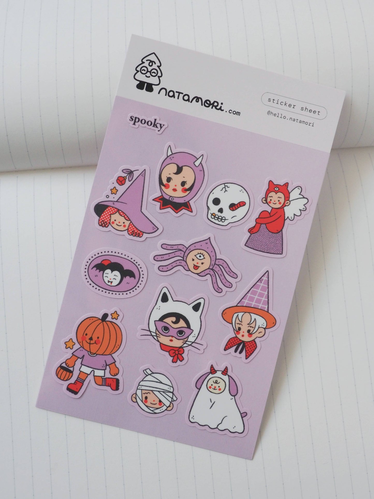 Spooky Sticker Sheet