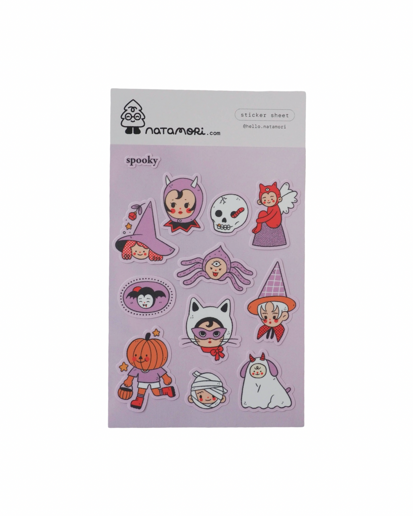 Spooky Sticker Sheet
