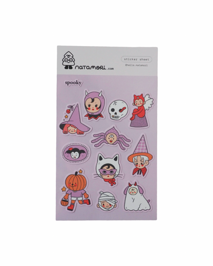 Spooky Sticker Sheet