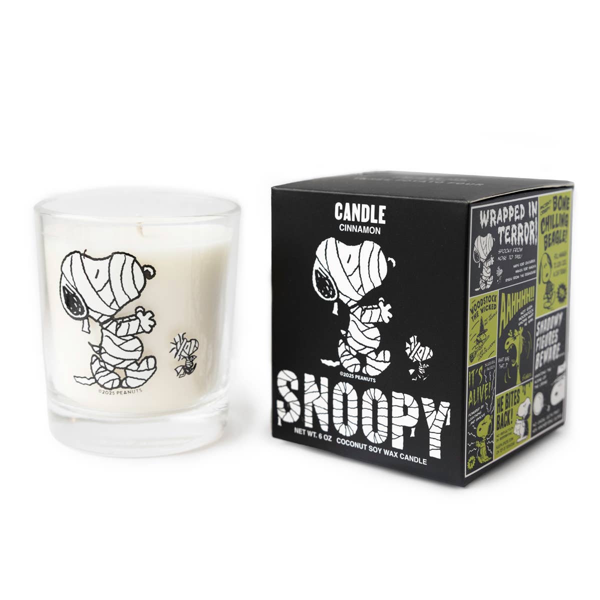 Snoopy Mummy Candle (Cinnamon)