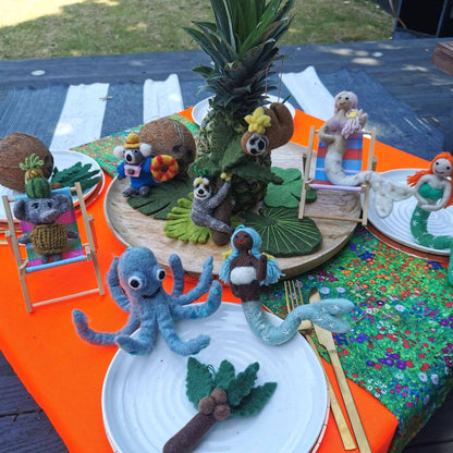 Ollie the Octopus Felt Decoration