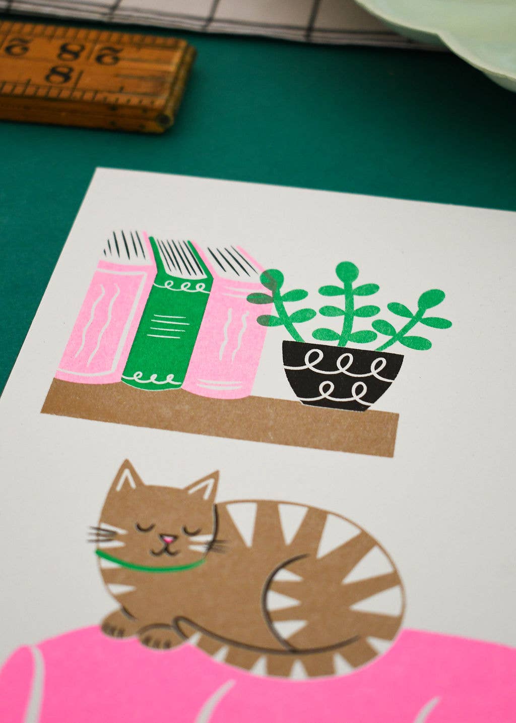 Sleepy Sunday A3 Riso Print