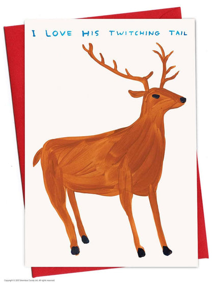 Twitching Tail Christmas Card