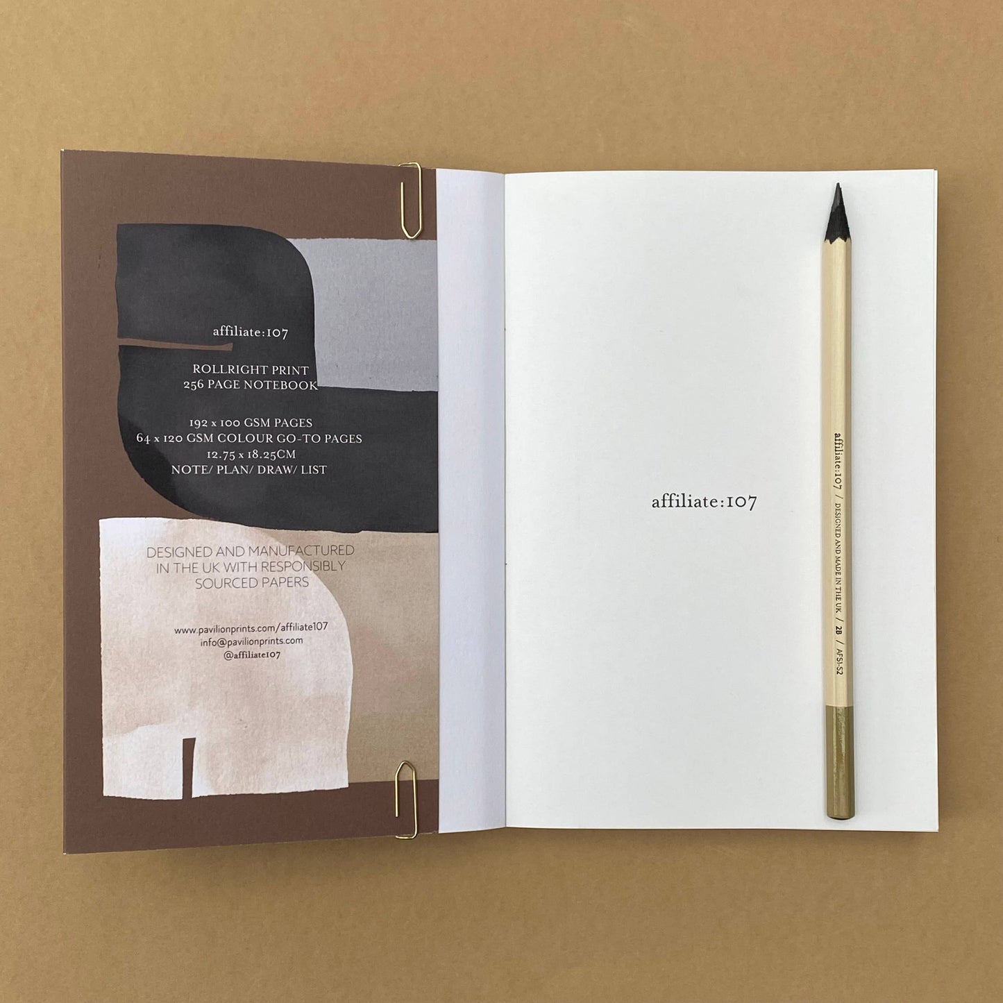Affiliate:107 Rollright Sculpture Multifunctional Notebook