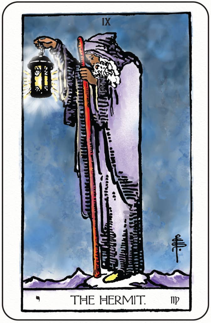 Mini Weiser Tarot: Flashcards / English