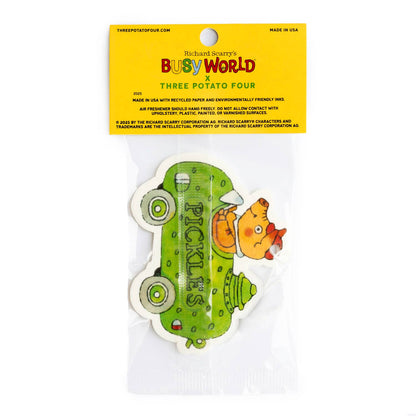 Richard Scarry Pickle Car Air Freshener