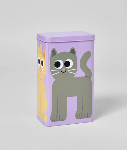Cat Coffee Tin