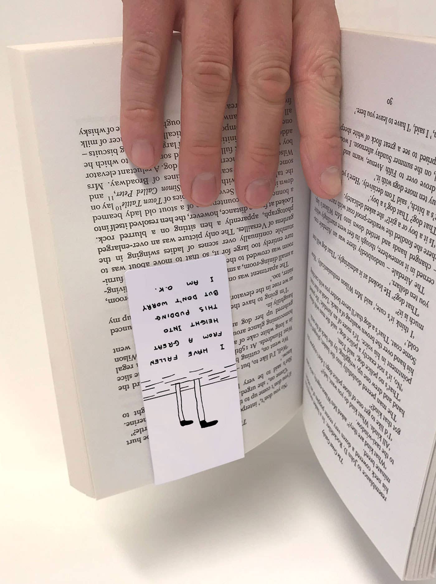 Pudding - David Shrigley Magnetic Bookmark