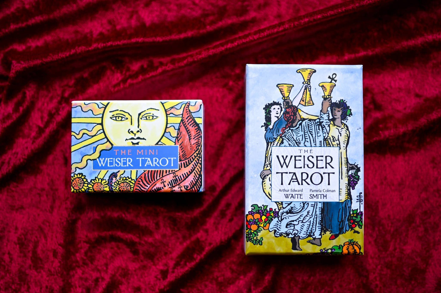 Mini Weiser Tarot: Flashcards / English