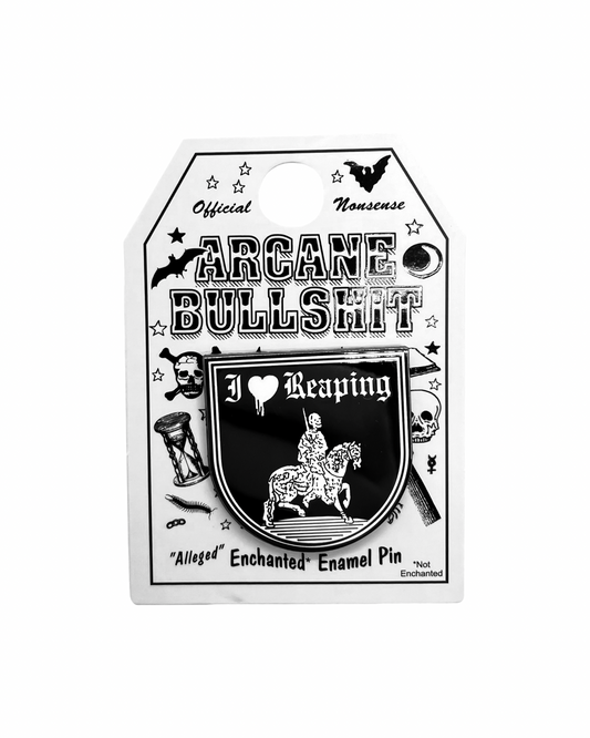 I Heart Reaping Enamel Pin