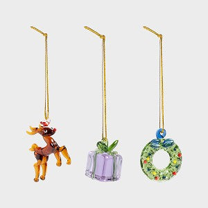 Merry Ornaments set of Three #1