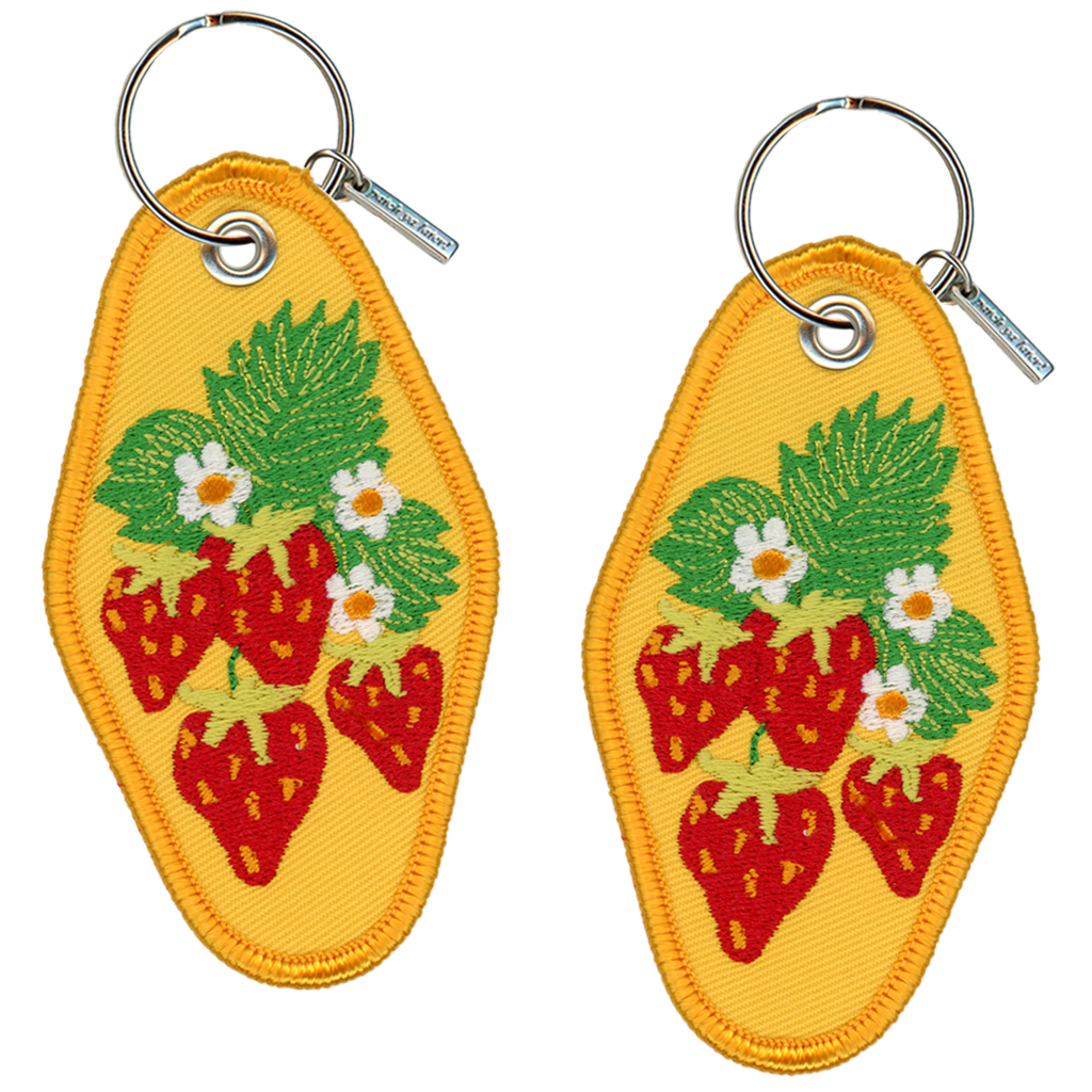 Strawberry Keychain