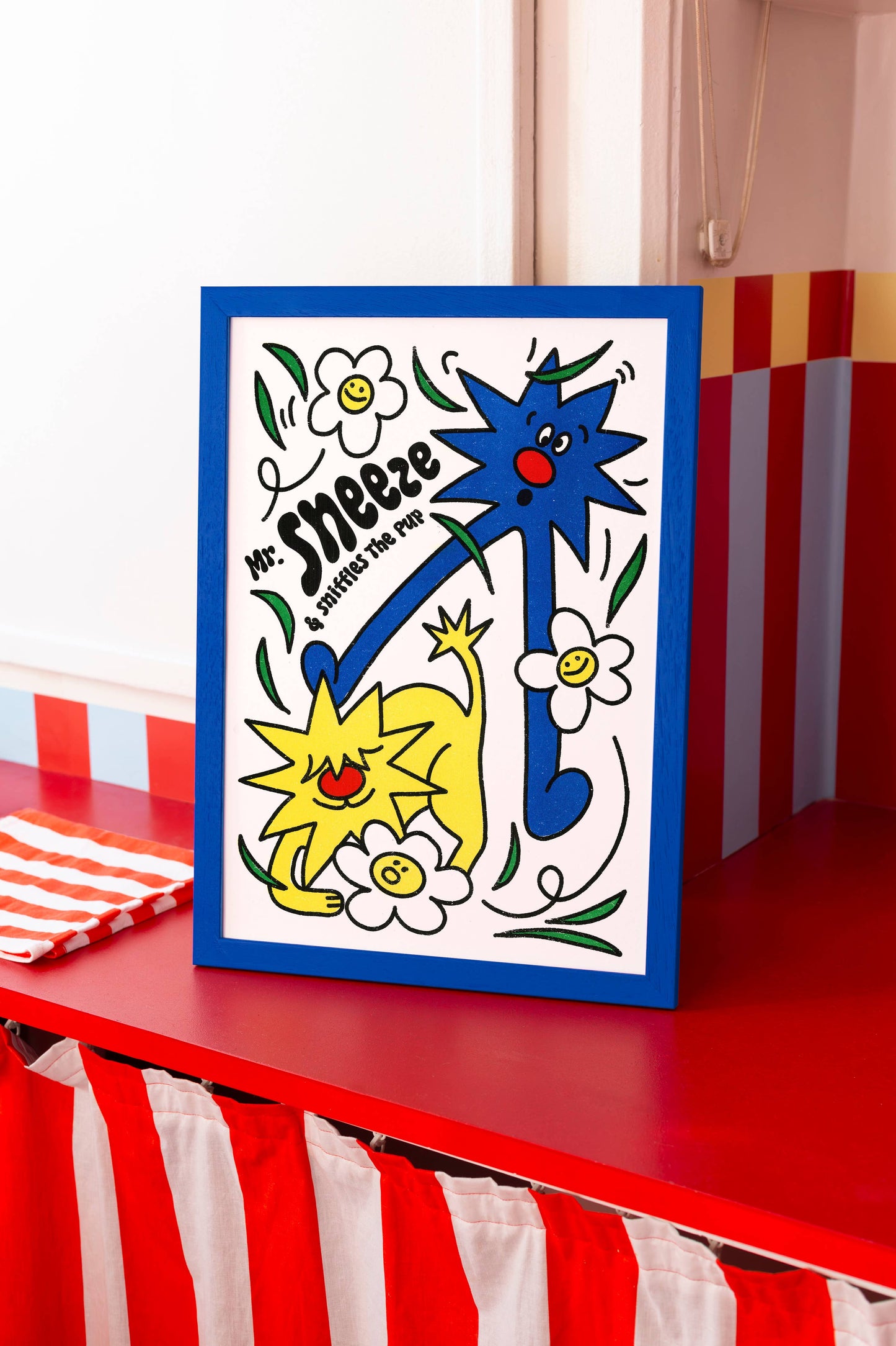 Mr. Sneeze A3 Print