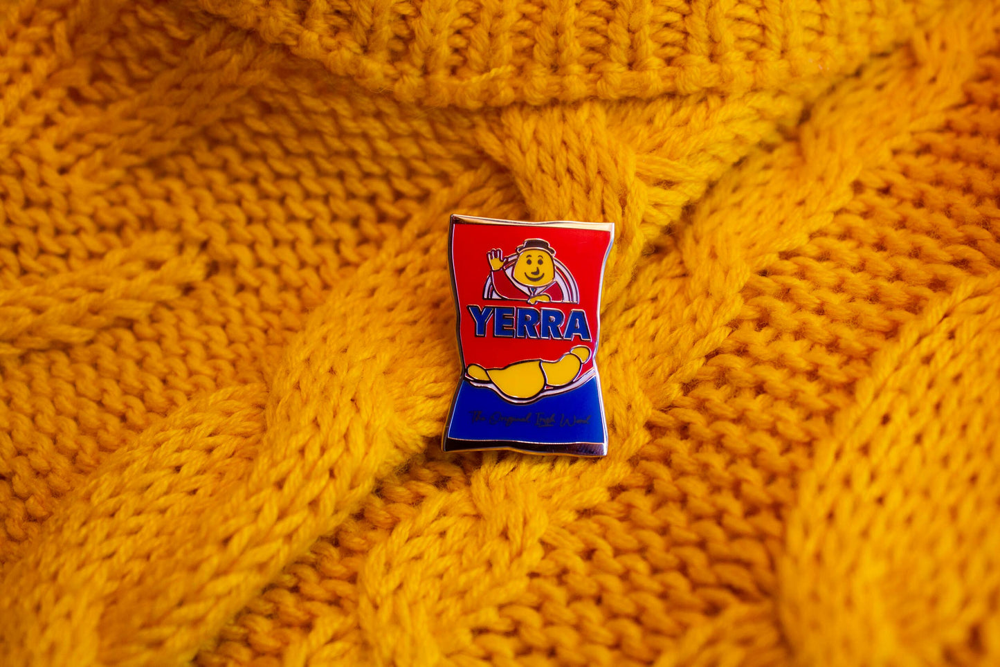Yerra Enamel Pin