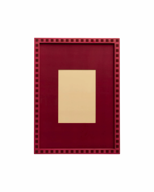 Osteria A4 Photo Frame Burgundy