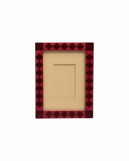 Osteria A6 Photo Frame Burgundy
