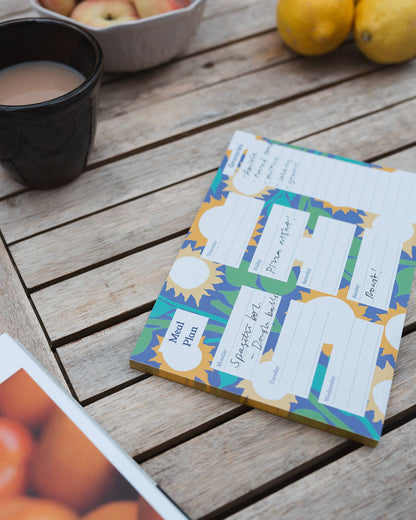 A5 Sunflower Meal Planner