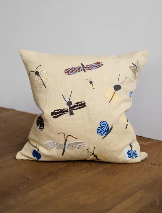 Slända Embroidered Cushion